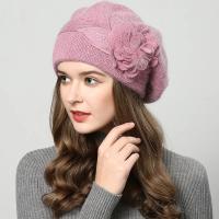 Gorro De Lana Tejida Con Peluche De Zorro Para Mujer 2024 Estilo Coreano Versátil Y Moda Otoño Invierno Grueso Y Cálido - details 2