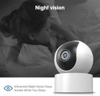 Cámara de vigilancia Tuya Smart Life 1080P (3 MP), cámara de vigilancia doméstica PTZ WiFi de 32 G, visión nocturna, audio bidireccional, detección de movimiento y seguimiento automático. - details 4