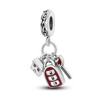 Colgante De Torre De Viaje Con Encanto De Gato Para Mujer Joyería Original De Pulsera Y Collar Plata Esmaltada 100% 2023 - details 148