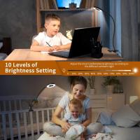 Lámpara De Escritorio LED Flexible 360° Con 48 LEDs Luz De Trabajo Ajustable Para Leer Y Escritura En La Habitación Luz De Cama USB Protección Ocular - details 13