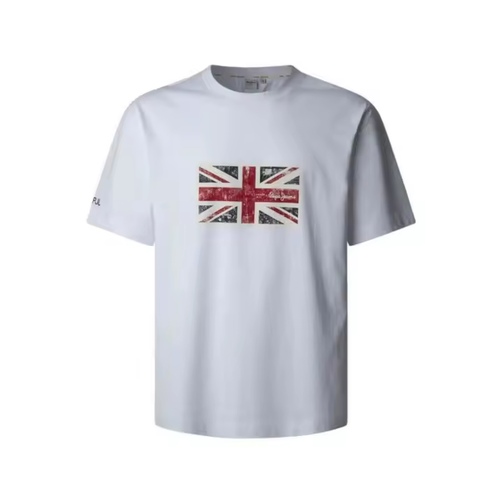 Camiseta Moda marca Pepe Jeans  modelo Pm509790-800 para ropa hombre en color blanco - 1