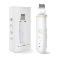 Ultrasonido Limpiador De Piel Espátula Vibración Rostro Eliminador De Quistes Facial Levantamiento Cuidado De La Piel Metal - details 16