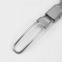 Cuchara Y Fork Plegables De Acero Inoxidable Para Camping Senderismo Picnic Bicicleta Montaña. Utensilios De Cocina Plegables. Spork Todo En Uno. - details 4