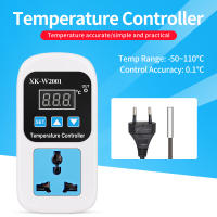 Controlador De Temperatura Digital XK-W2001 Enchufe AC110-220V Termostato Regulador Inteligente Precisión De 0.1℃ - details 0