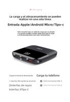 Cargador Portátil 20000mAh with Pantalla LED, Carga Rápida PD 20W y USB-C, Ultra Compacto y Ligero para Viajes - Compatible con iPhone , Samsung , Huawei - details 1
