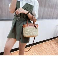 Bolso De Hombro Para Mujer Vintage Hecho a Mano Estilo Playa Con Correa Cruzada Y Patchwork Material PU Bolso De Mano De Diseñador - details 7