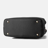 Bolso De Hombro Para Mujer Estilo Europeo Y Americano Con Patrón De Lichi Bordado Moda Bolso De Mano Diagonal Material PU Con Cierre De Cremallera - details 5
