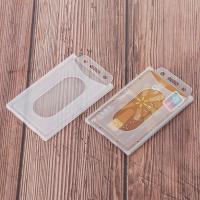 Porta Tarjetas De Identificación De Acrílico Protector De Carteles Duradero Para Uso Multifuncional Cubierta De Plástico Rígido Para Mujeres Y Hombres - details 9