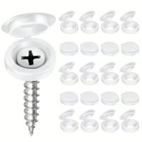 1000pcs Tapas De Tornillos Con Cierre Plástico Plegable Protectoras Para Coche Muebles Cubiertas De Hebilla Herramientas - details 5