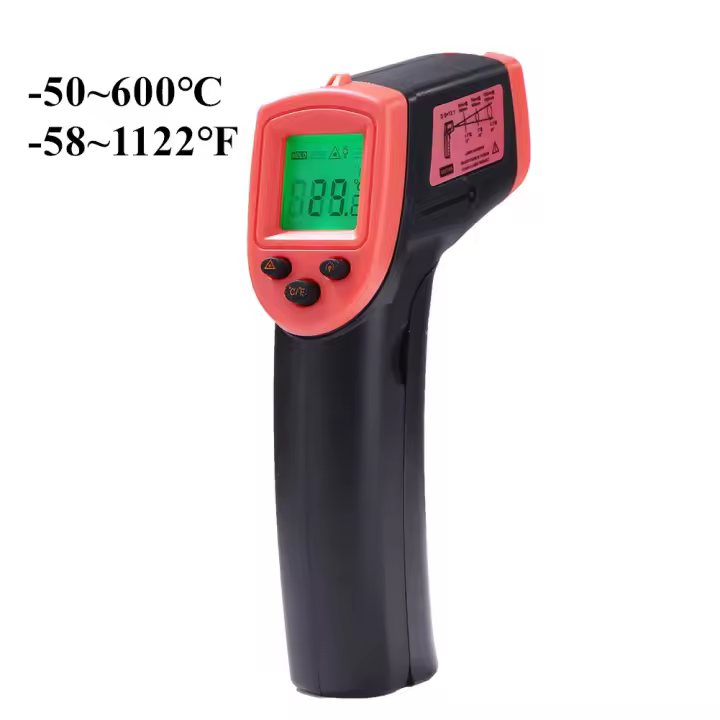 Termómetro Infrarrojo Digital GM320/GM320S/HW600/HW550 LCD Display Termómetro No Contácto -50~600℃ Pyrometro Laser Punto - 1