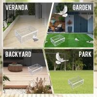 Caja De Atracción Para Pájaros 2 Puertas Caja De Rata Caja De Ratón Solo Entrada Cerradura Automática Reforzada Para Pigeons Herramienta De Recogida - details 3