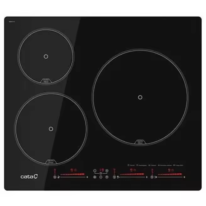 CATA PLACA IBS6303E2 3INDUCCION NEGRA 8063116 - 1