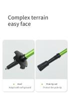 MAP BROTHER M3031 N-Pole Poles De Camuflaje Plegables Para Senderismo Y Correr Outdoor Palas De Aluminio 7075 Con Cierre Rápido Y Antideslizante Para Montañismo - details 7