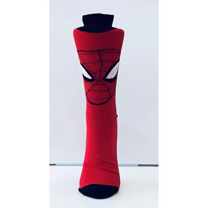 Marvel - Calcetines Spiderman Rojo Talla Unica - 1