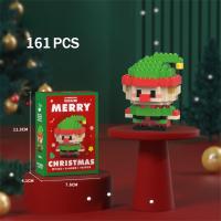 Bloques De Construcción Micro Merry Christmas Holiday Regalo Con Variedad De Juegos De Rompecabezas Adecuado Para Niños Y Niñas - details 1
