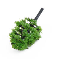 10Pcs Árboles De Plástico Para Modelo De Tren Escenografía De Ferrocarril Decoración De Paisaje Escala Accesorios De Edificación - details 6