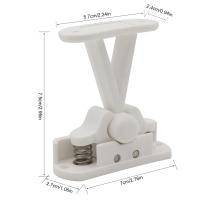 Kit De Retenedor De Puerta Para Camper RV Motorhome Caravana Accesorio Principal Porta Cerradura De Plástico Soporte De Parada De Puerta - details 12