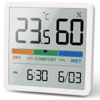 Nuevo Medidor De Temperatura Y Humedad Digital Para El Hogar 2025 LCD Sensor De Clima Estación Meteorológica Estilo De Soporte Para Pared Y Pieza Única - details 11
