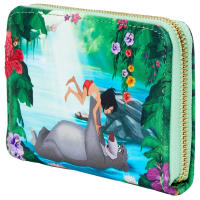 LOUNGEFLY Cartera Libro de la Selva Jungle Book hombre mujer Mowgli Baloo Kaa Disney Wallet mujer - details 1