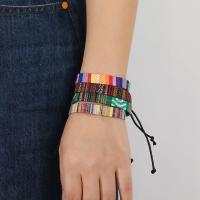 Juego De 12 Pulseras Éticas De Colores Para Mujeres Y Hombres Bohemia Tejidas En Lona Moda Verano Joyería Unisex Geométrica - details 9