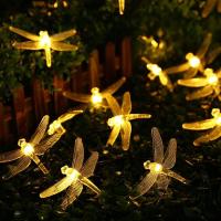 Luces Solares De 20 LEDs 4M Para Jardín Impermeables Decoración Navideña Cadena De Luces Solar Para Fiesta Y Jardín - details 0