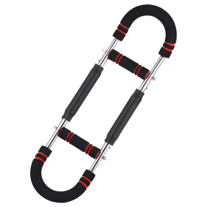 Sport Twister Arm Trainer Ejercitador de pecho de brazo Twister ajustable con resorte y póster de entrenamiento para hombres y mujeres - 1