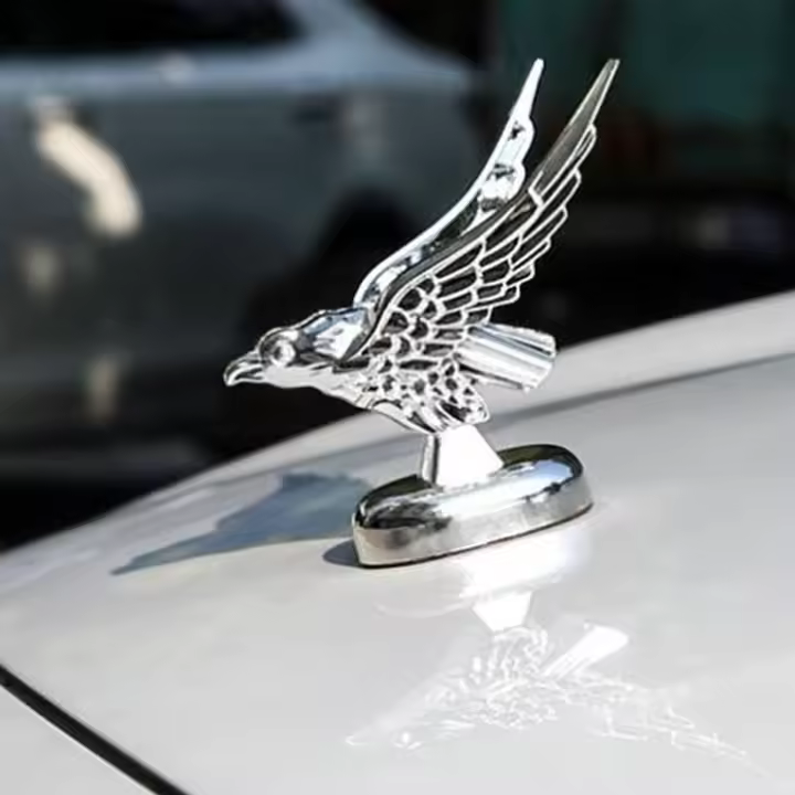 Emblema De Águila 3D Para Decoración Exterior De Coche Adorno Para Capó Frontal Colección De Accesorios De Modificación De Automóviles - 1
