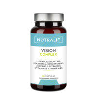 Vision Complex Luteína +  Zeaxantina + Astaxantina -  Vitaminas C E y A - Para Ojos - Complejo 18 Ingredientes con Zinc Selenio Cobre Licopeno + Tiamina Riboflavina - 60 Cápsulas Nutralie - details 0