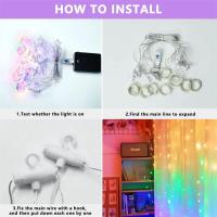Luces De Tejado LED Cadena De Luces De Hilo De Cobre Para Navidad Y Año Nuevo Decoración De Fiesta Al Aire Libre En Casa Y Camping - details 18