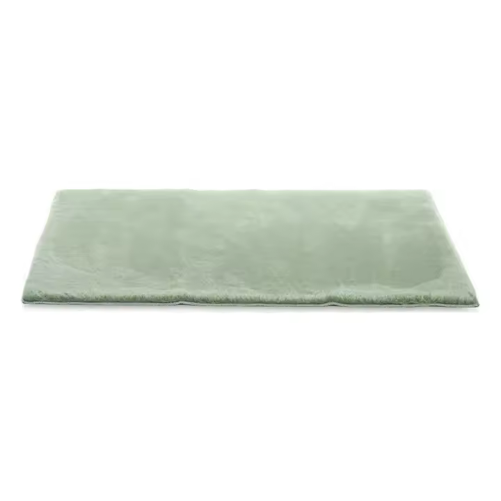 Alfombra Poliéster Verde (90 x 0,25 x 60 cm) - 1