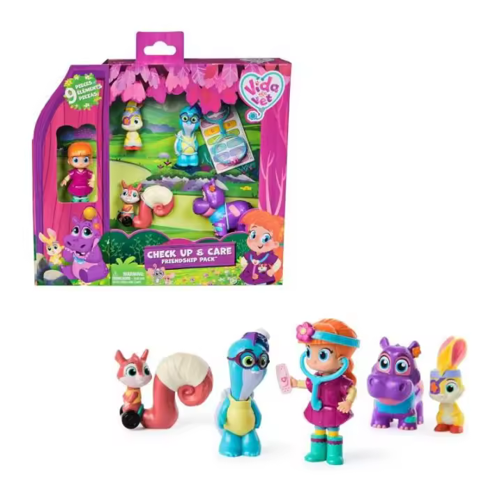 VIDA THE VET PACK 5 FIGURAS SPIN MASTER - 1