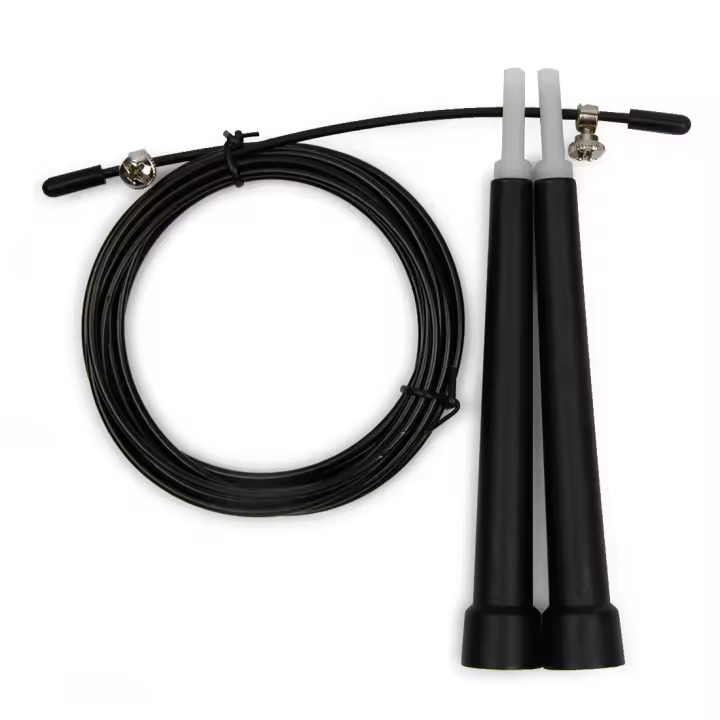 Cuerda De Saltar De Acero Profesional Ajustable Para Fitness Y Ejercicio De Entrenamiento Cardio Para Hombres Y Mujeres - 1