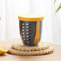 Water Draining Fruit Storage Cup Practical Vegetable Draining Strainers Container Practical Fruit Cup for Office - details 4