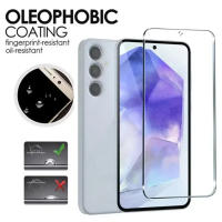 NNBILI 5Pcs Protector De Pantalla Para Samsung A55 A15 A54 A34 A13 A14 A53 A52 A12 A33 A52S A32 A35 A71 A72 A51 A22 S10E Vidrio Templado Anti-Choque Anti-Huellas Definición Alta - details 3