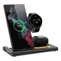 Smartphones Cargador Inalámbrico 3 en 1 Premium para Móviles, Watch y AirPods - Base de Carga Inalámbrica Qi Certificada, Estación Multifunction Compatibilidad Compatible con Smartphones y Reloj Inteligente-DiseCompacto Sin Cables - details 8