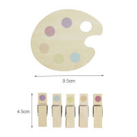 Juguete Educativo Montessori Mini De Madera Para Niños Juego De Aritmética Visual Y Sensorial De Colores Juego De Clip De Entrenamiento De Motricidad Finas Y Aprendizaje De Colores - details 8