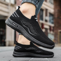 Zapatos De Malla Para Hombre Casual Outdoor Zapatillas Verano Ligeros Para Paseo Gimnasio Slip on Loafers Zapatillas Hombre - details 10
