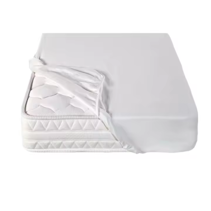 Protector Colchón Impermeable Ajustable NO - Barrera Antiacaro - Algodón y Poliéster - Fácil de Fijar - 1