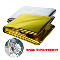Manta Térmica Impermeable Y Viento Para Supervivencia En Exteriores Kit De Rescate Militar Primeros Auxilios Para Camping Y Senderismo - details 1
