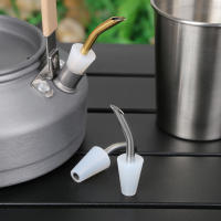 Extensión De Boquilla De Kettle De Camping Silicón Acero Inoxidable Portátil Para Caminatas Y Escalada Teapot Nozzle - details 1