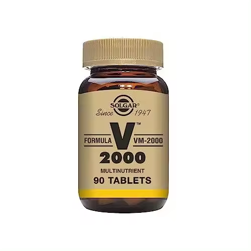 Solgar Fórmula Multinutrientes VM-2000 Multivitamínico y Multimineral con Aminoácidos y Antioxidantes 90 Comprimidos Bioclub - 1