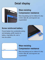 Tablet De Escritura Educativa Para Niños Tablero De Dibujo LCD De 10/16 Pulgadas Libreta Electrónica De Borrado Doodle Recargable Por USB Regalos Para Niños - details 14