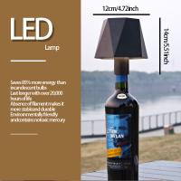 Lámpara De Botella LED Recargable USB Luz Nocturna RGB Portátil Luz De Ambiente Con Toque Dimming Para Comedor Y Dormitorio - details 4
