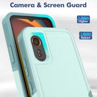 Funda De Armadura Doble Capa Para Samsung Galaxy X Cover 7/Xcover 7 TPU/PC Resistente Al Choque Antideslizante Protectora 2en1 - details 8