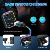 Adaptador De Música Bluetooth Para Coche Car Charger Handsfree MP3 Player FM Transmisor Receptor Dual USB 3.1A Cargador Rápido Accesorios De Coche - details 2