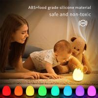 Lámpara Nocturna Recargable LED Para Cuna Con Luz Blanca Cálida Iluminación Dimmable Para Dormitorio Y Bebé Incluye Batería - details 2