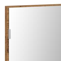 Gabinete de Espejo de Baño vidaXL con Luz LED Madera Vieja 80x37 cm - details 5