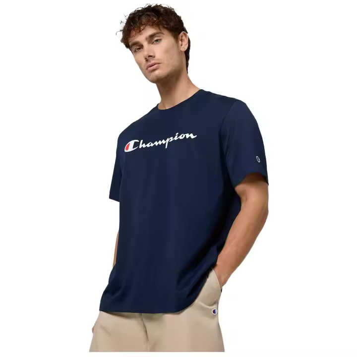 Camiseta de Manga Corta Champion  para hombre en color azul - 1