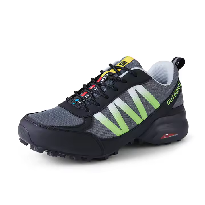 Zapatos De Senderismo Impermeables Para Hombres Y Mujeres Zapatillas De Treking Con Cordones Para Escalada Y Caza Tácticas Outdoor Trainers Caminar Mesh Con Suela TPR Adecuados Para Principiantes - 1