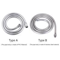 Cabo De Ducha Portátil PVC Flexible Antidesatornillado Y Antigoteado Tubo De Agua Para Grifo De Baño Extensión De Tubo De Plomería - details 1